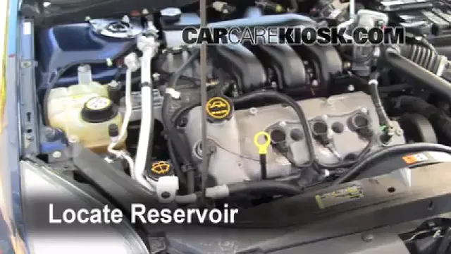 2006 Ford Fusion SE 3.0L V6 Liquide essuie-glace Ajouter du liquide